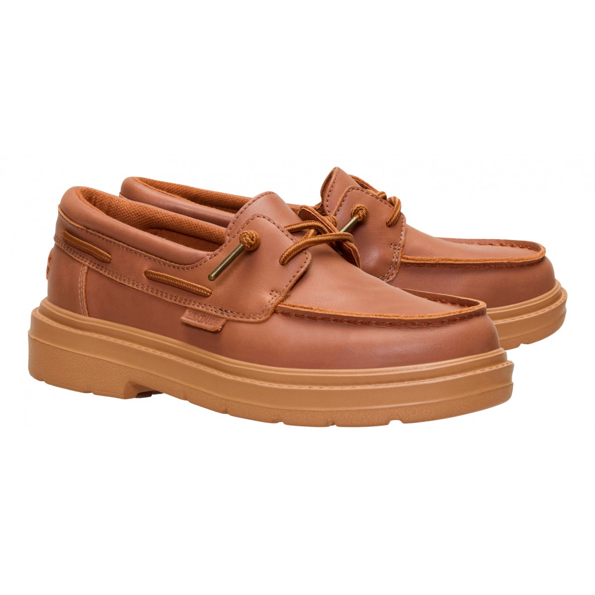 Sienna boat leather