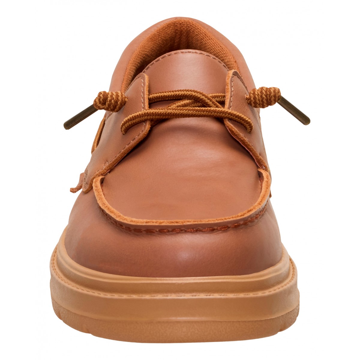 Sienna boat leather