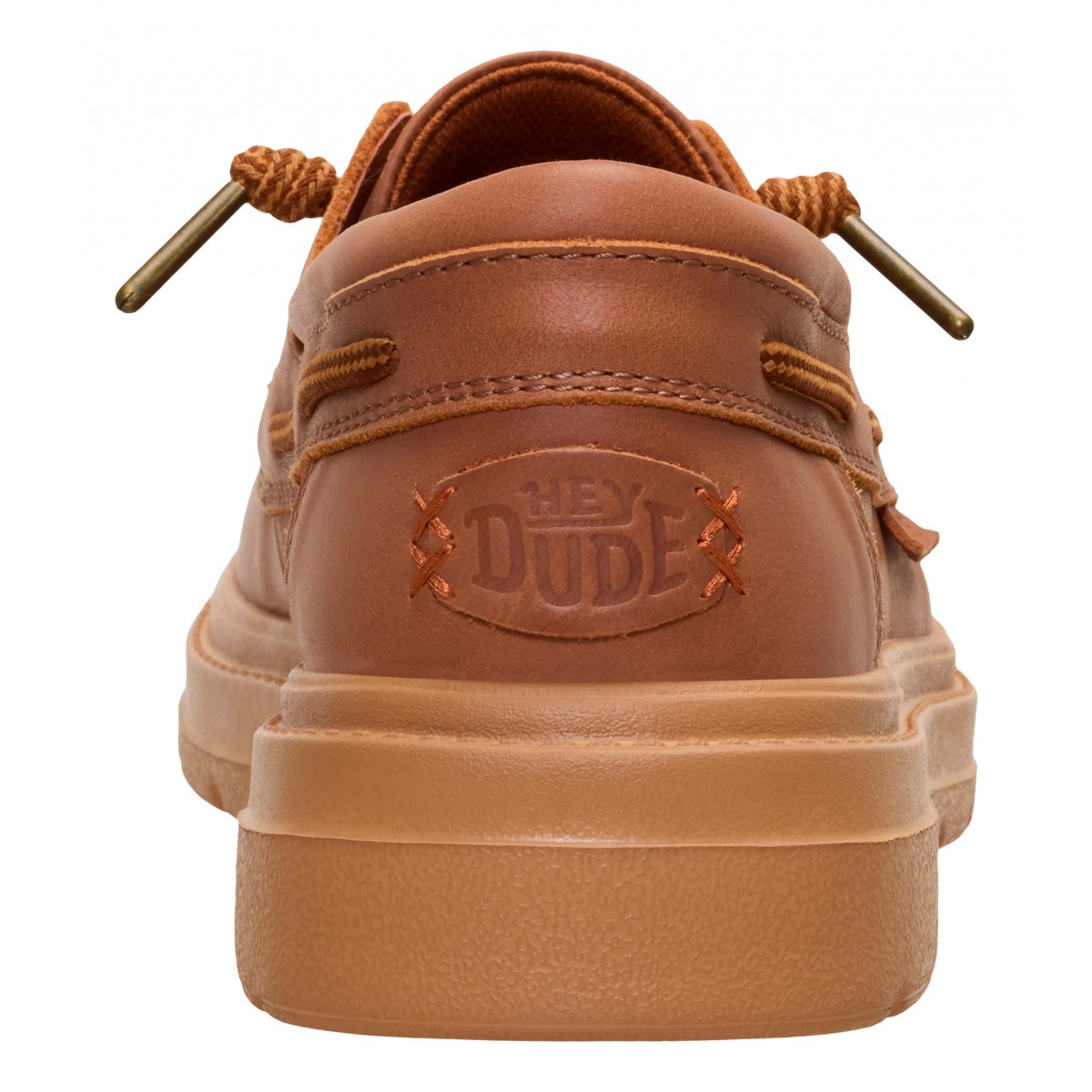 Sienna boat leather
