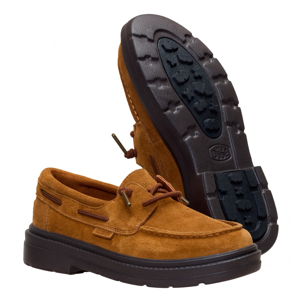Sienna boat suede