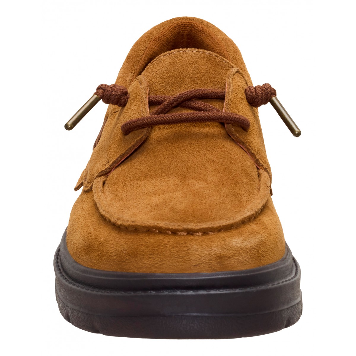 Sienna boat suede