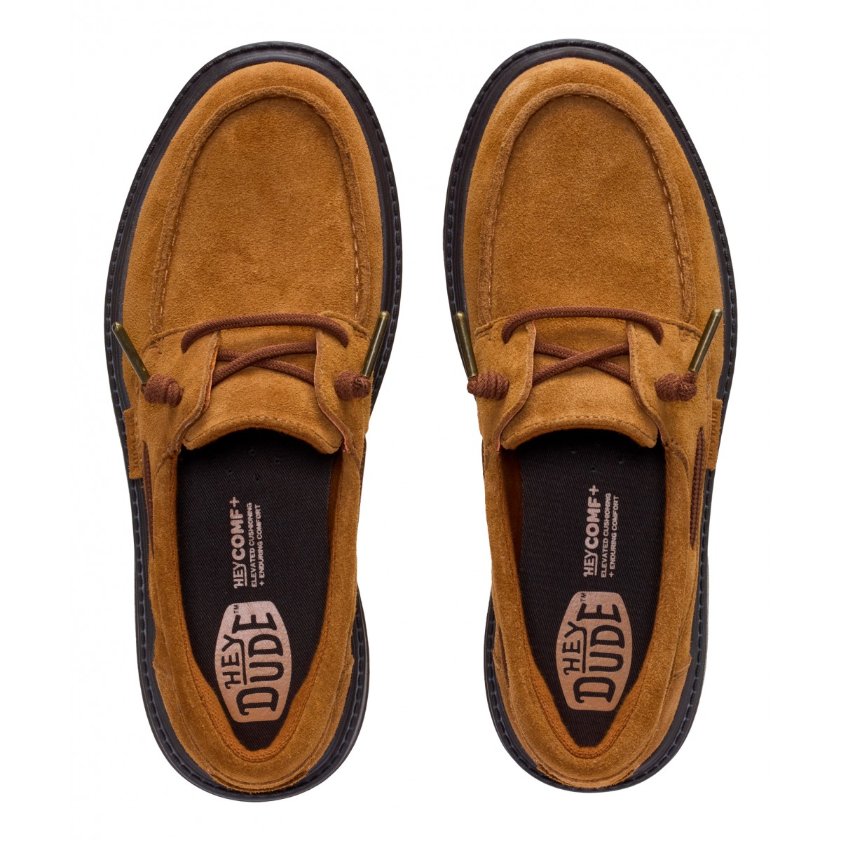 Sienna boat suede