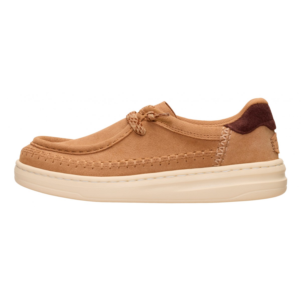 Harper moc crafted suede