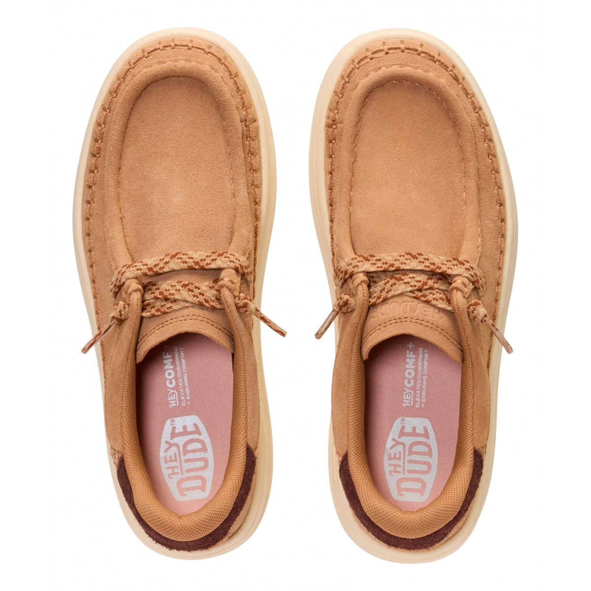 Harper moc crafted suede