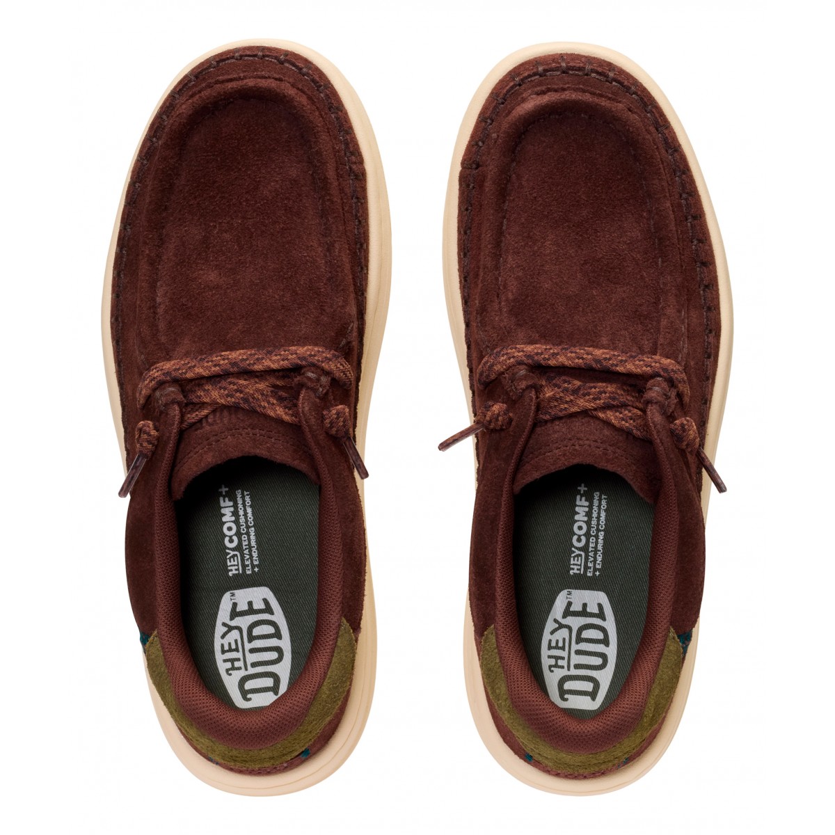 Harper moc crafted suede