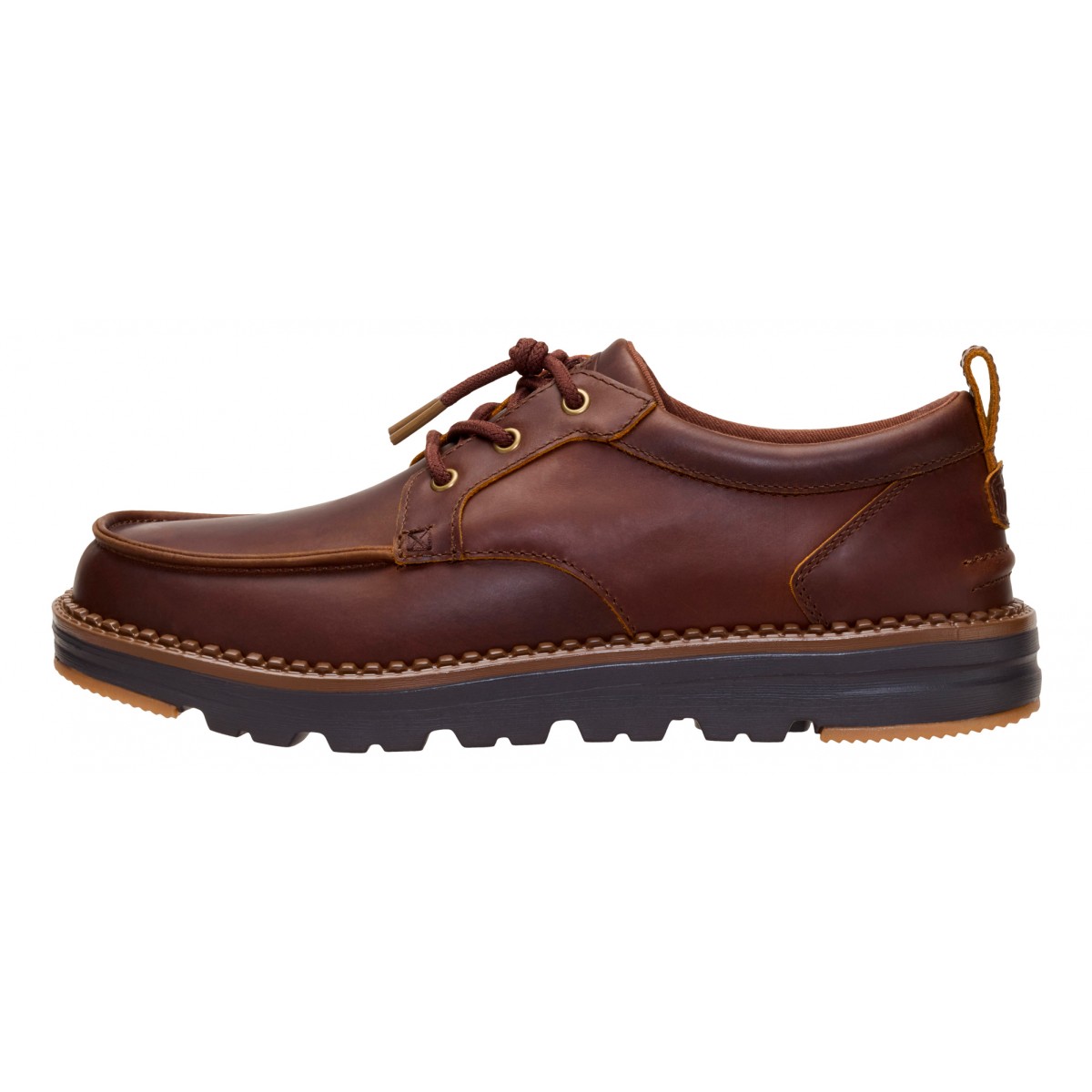 Flint moc leather