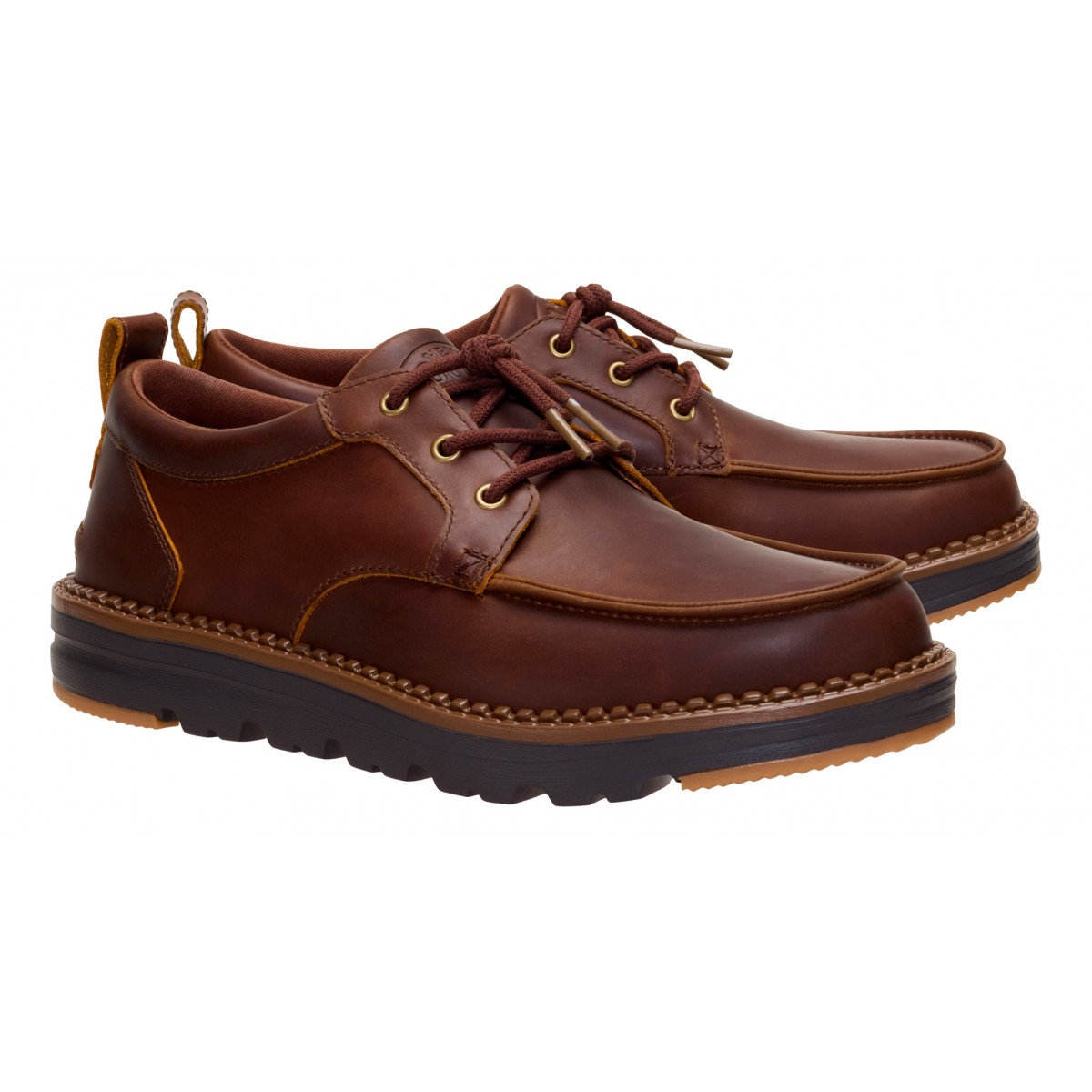 Flint moc leather