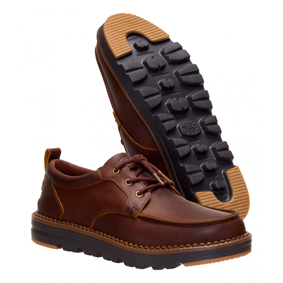Flint moc leather