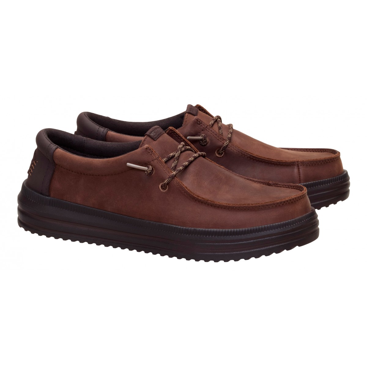Rev tumbled leather