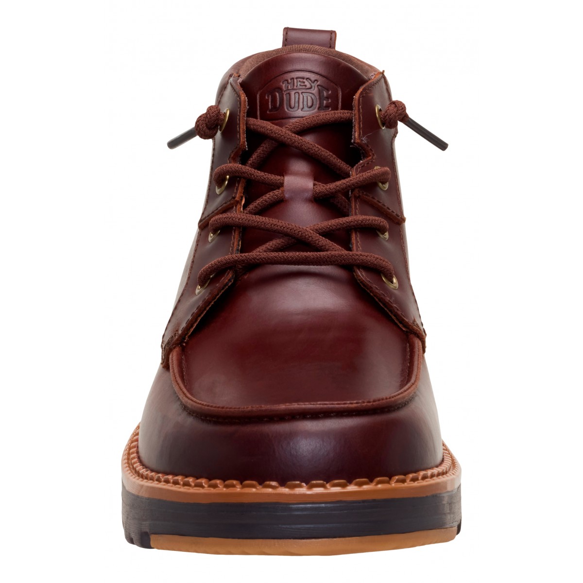 Flint boot leather