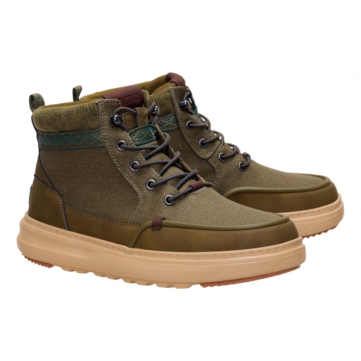 Remi field boot waxed canvas