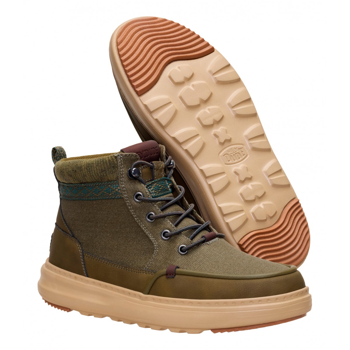 Remi field boot waxed canvas