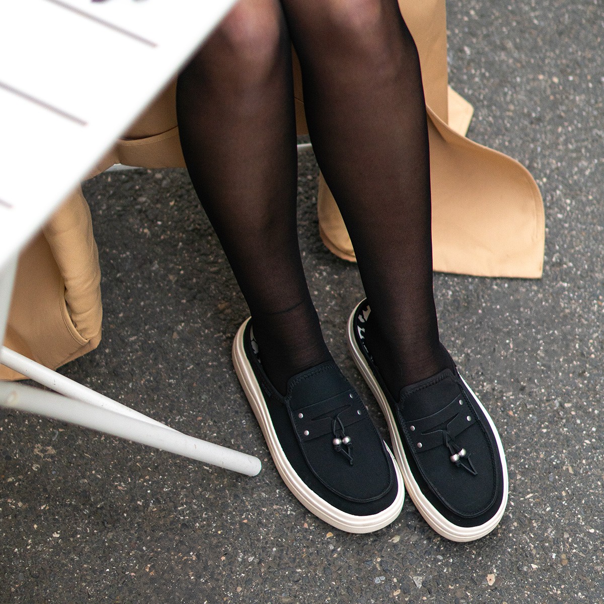 Austin lift penny tassel