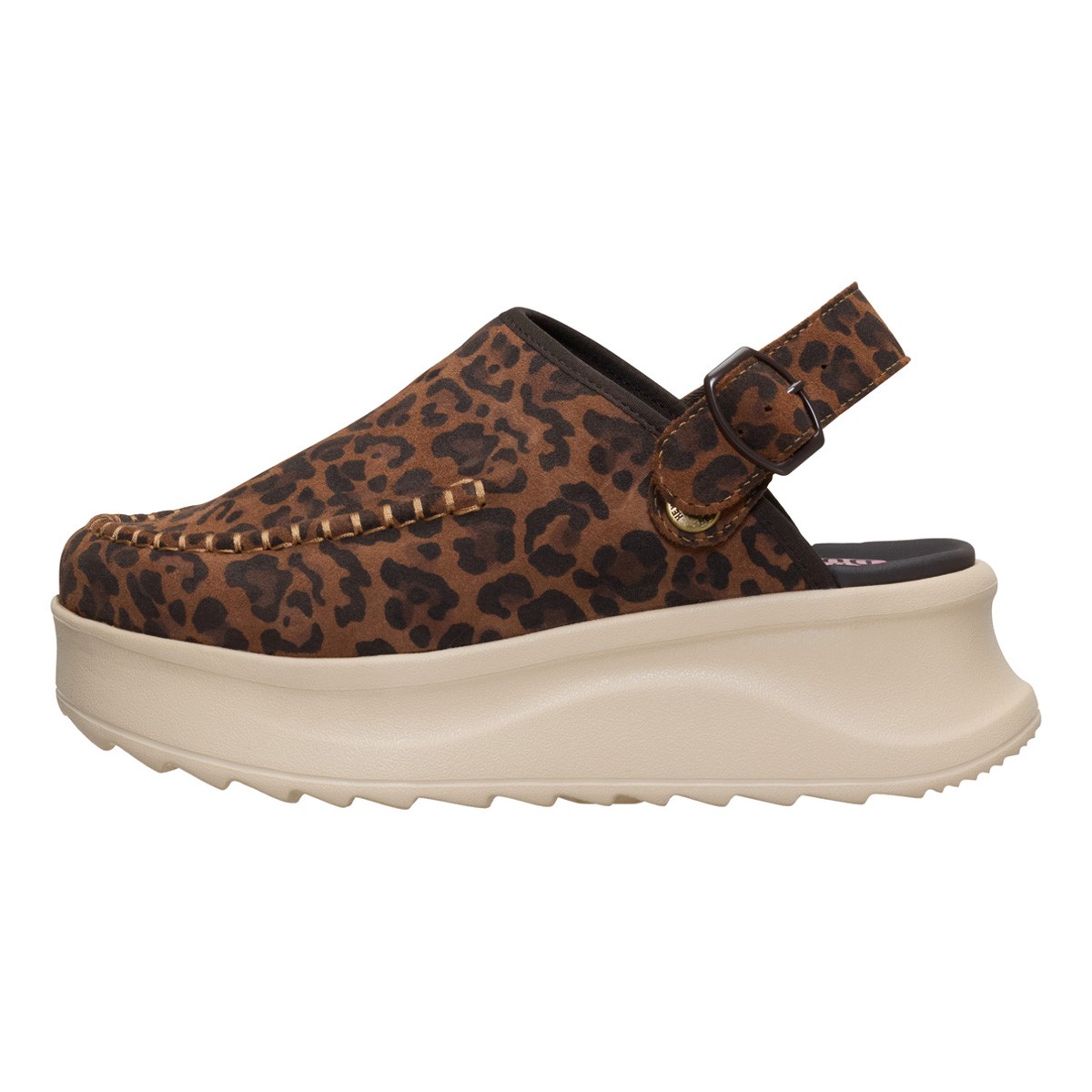 Delray Clog Suede - Brown Leopard (Tg. 36)