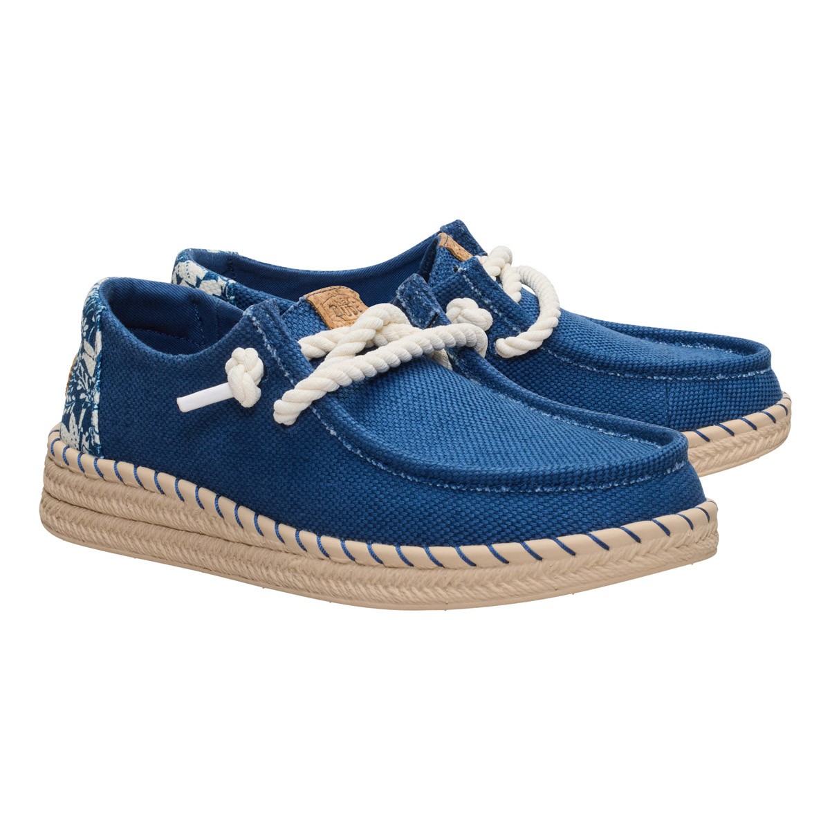 Wendy espadrille hibiscus