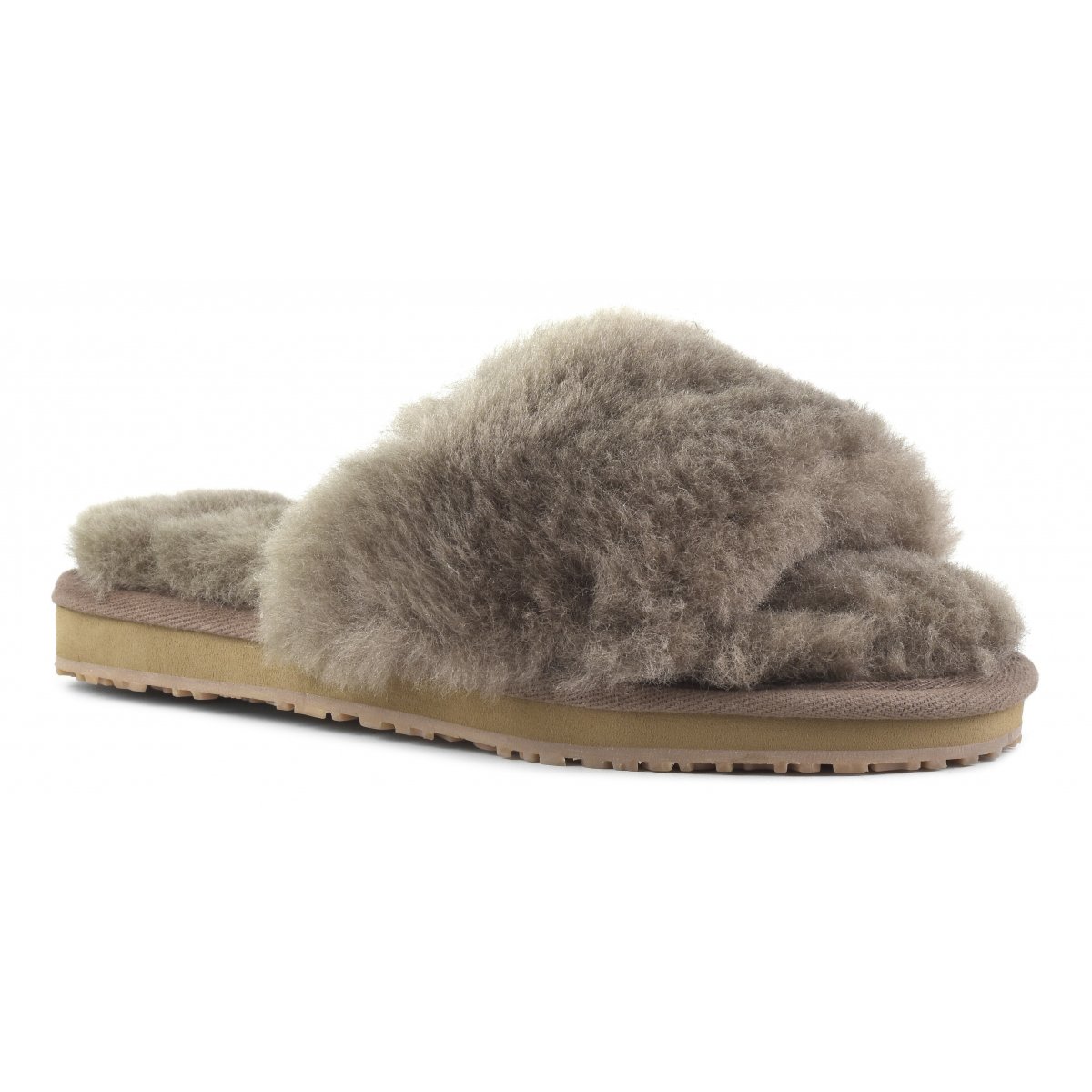 Sheepskin fur slide slipper ELGRY img 2