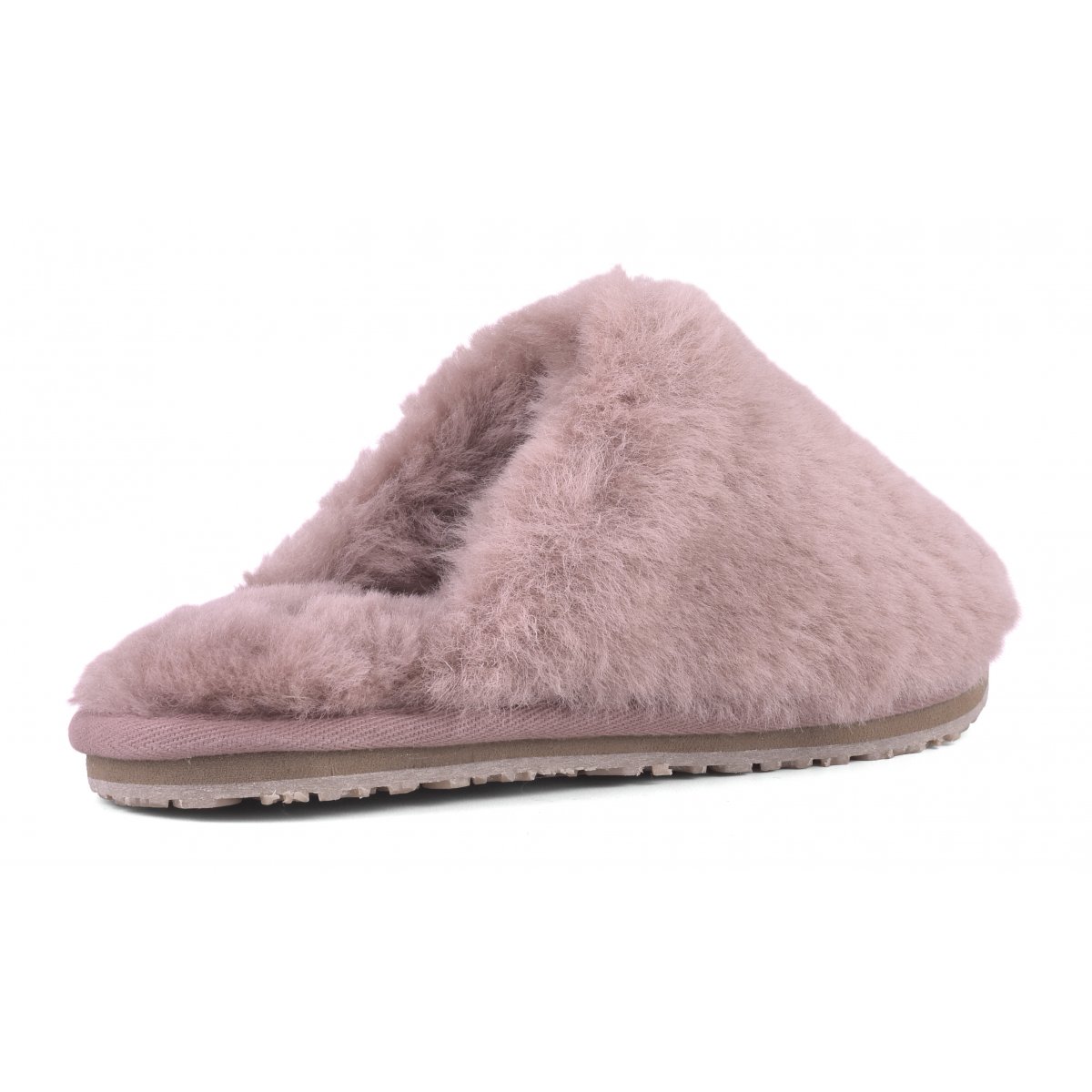 Closed Toe sheepskin fur slipper AROS img 3