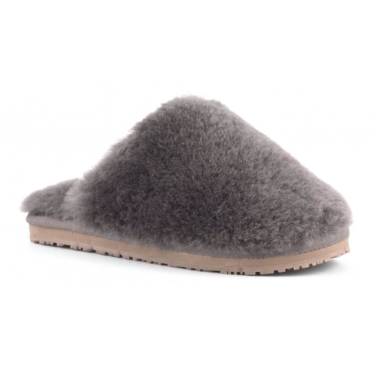 Closed Toe sheepskin fur slipper CHA img 2