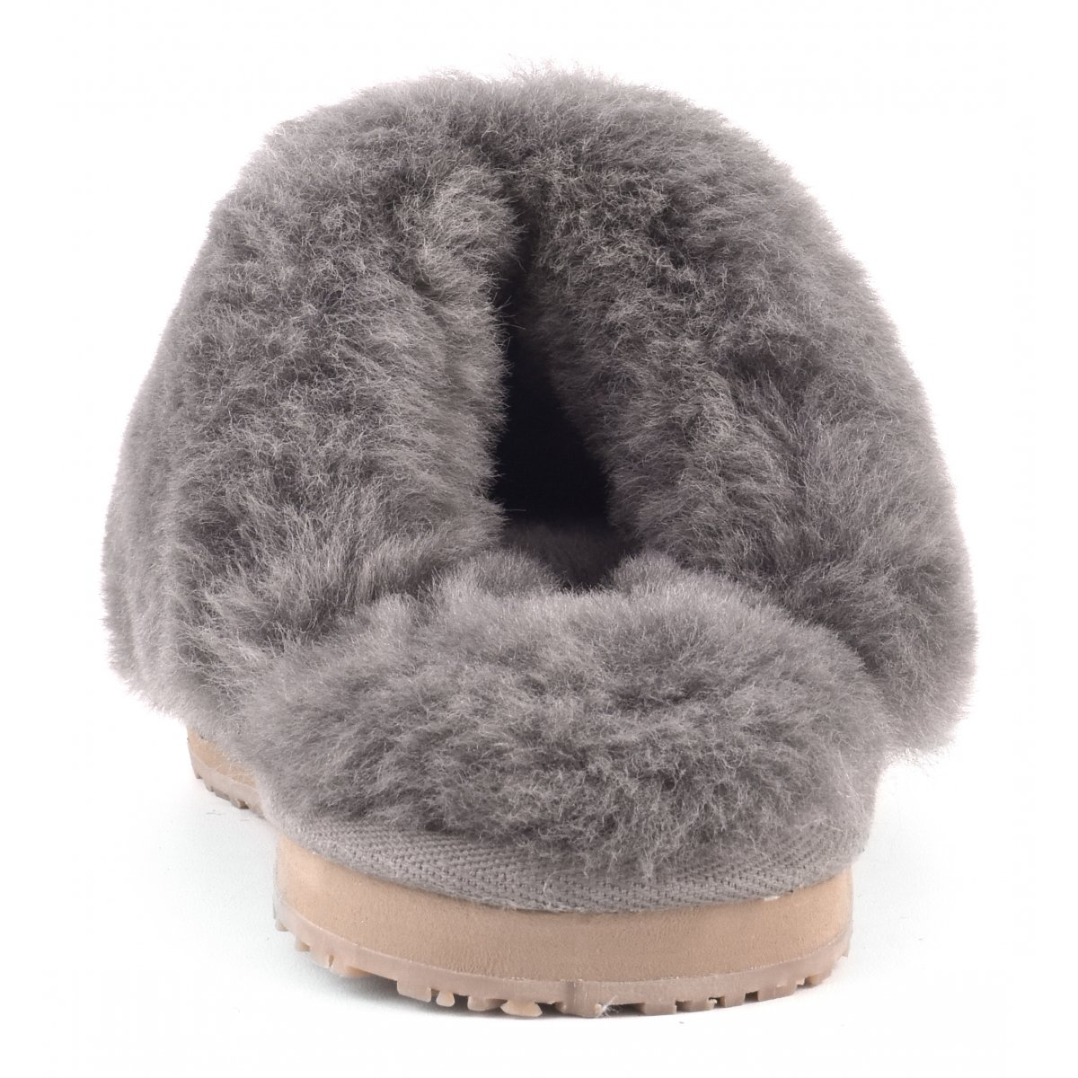 Closed Toe sheepskin fur slipper CHA img 4