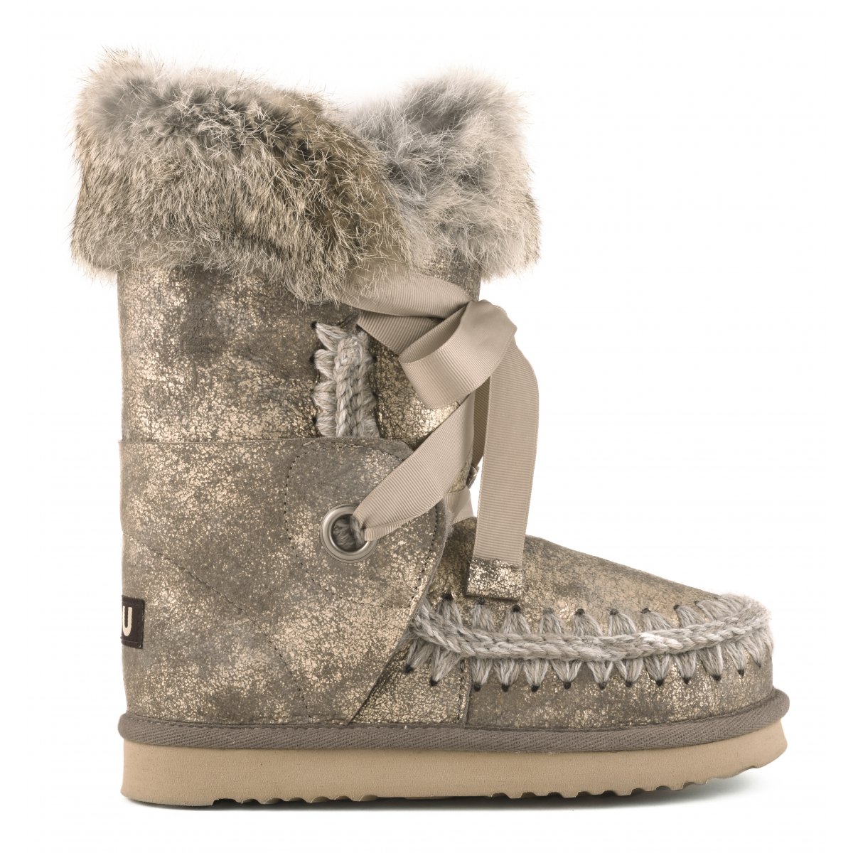 eskimo lace and fur - ankle boots mou 