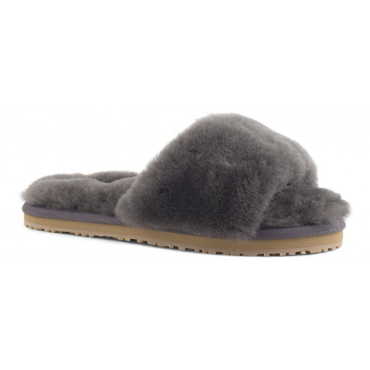 Sheepskin fur slide slipper CHA img 2