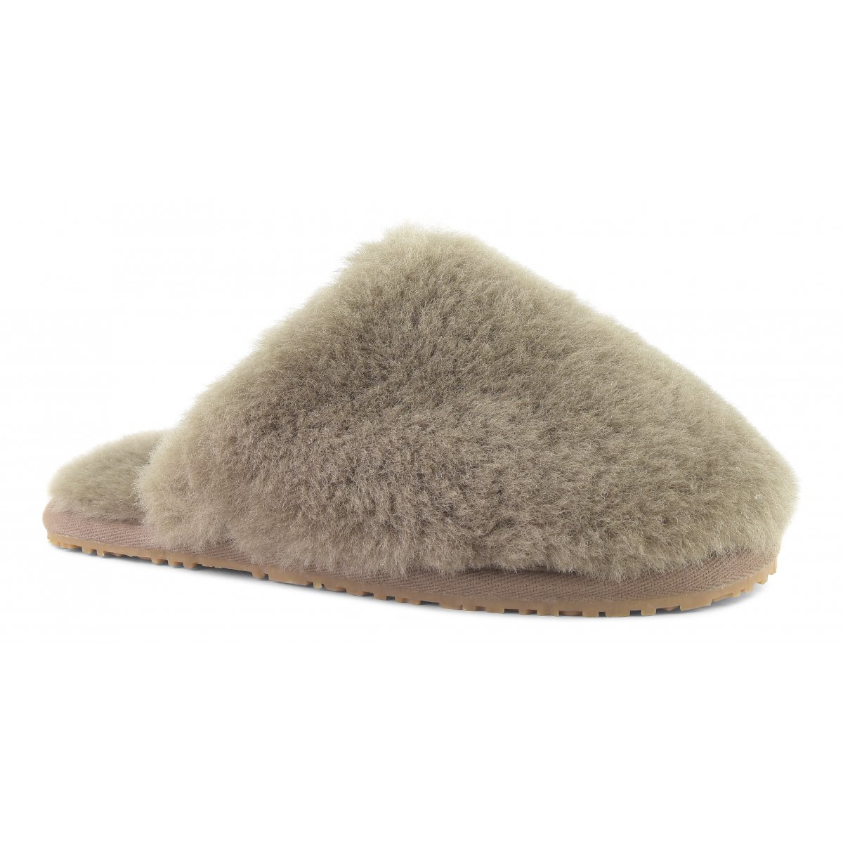 Closed Toe sheepskin fur slipper ELGRY img 2