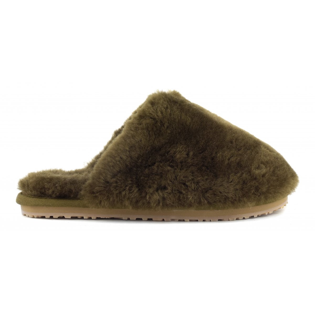 Closed Toe sheepskin fur slipper MIL img 1