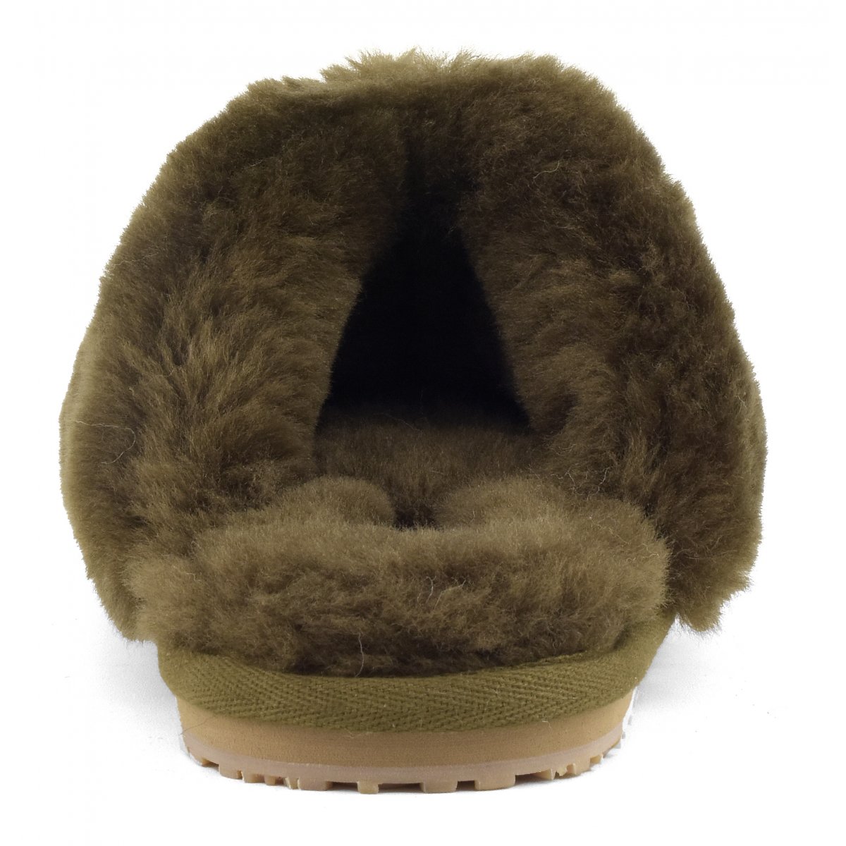 Closed Toe sheepskin fur slipper MIL img 4