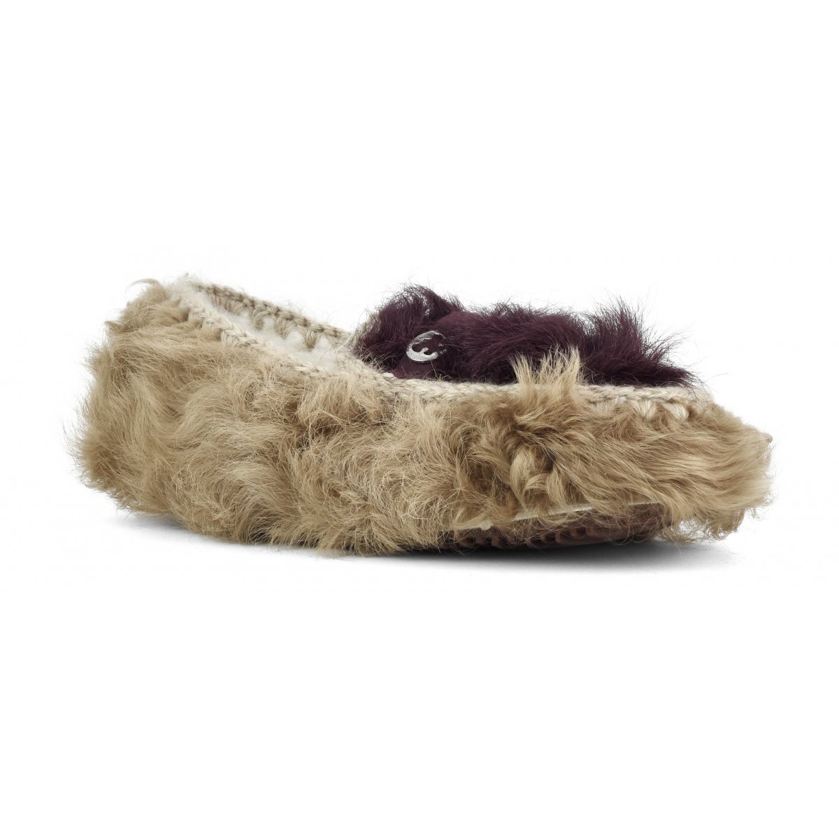 Mocassin chekiang fur with leather strap BEIBUR img 2