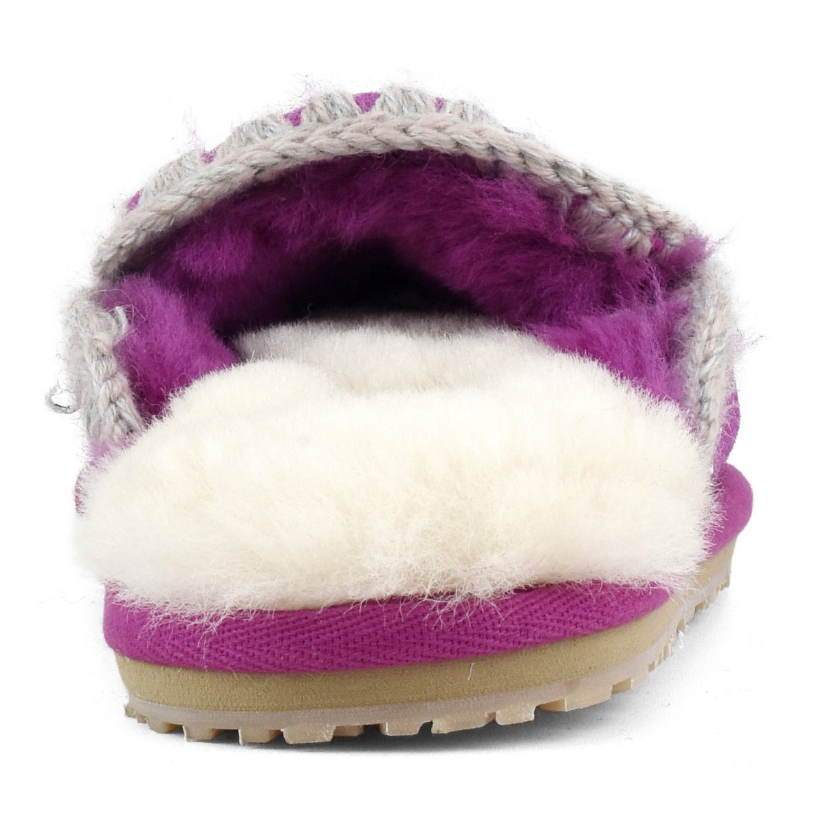 Suede slipper full eskimo stitch CYC img 4