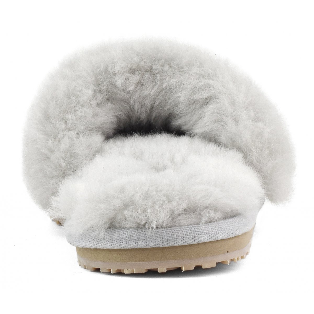 Sheepskin fur slide slipper LIGHT img 4