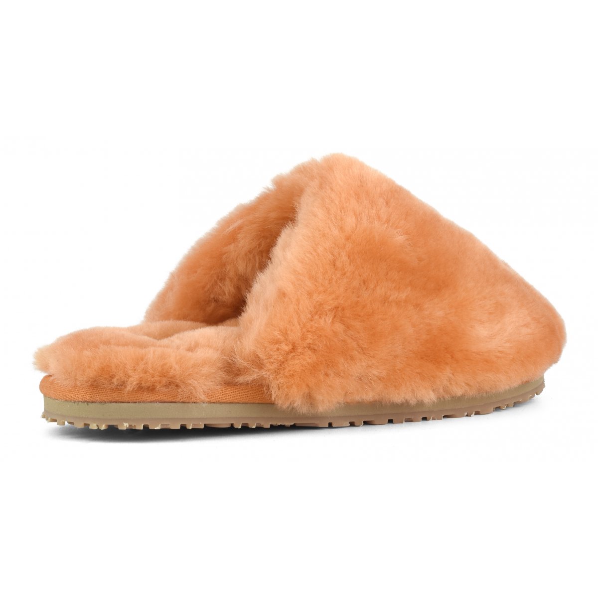 Closed Toe sheepskin fur slipper APOR img 3