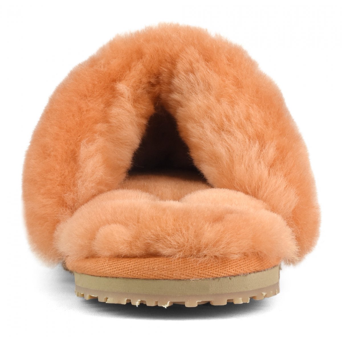 Closed Toe sheepskin fur slipper APOR img 4
