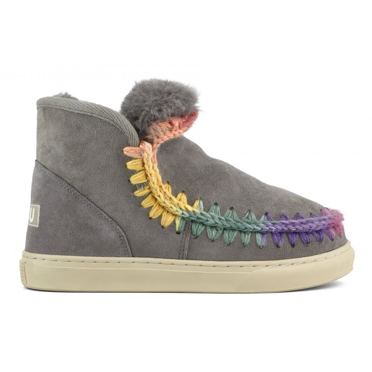 Eskimo sneaker rainbow stitching NGRE img 1