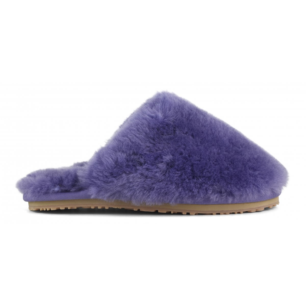 Closed Toe sheepskin fur slipper TWPU img 1