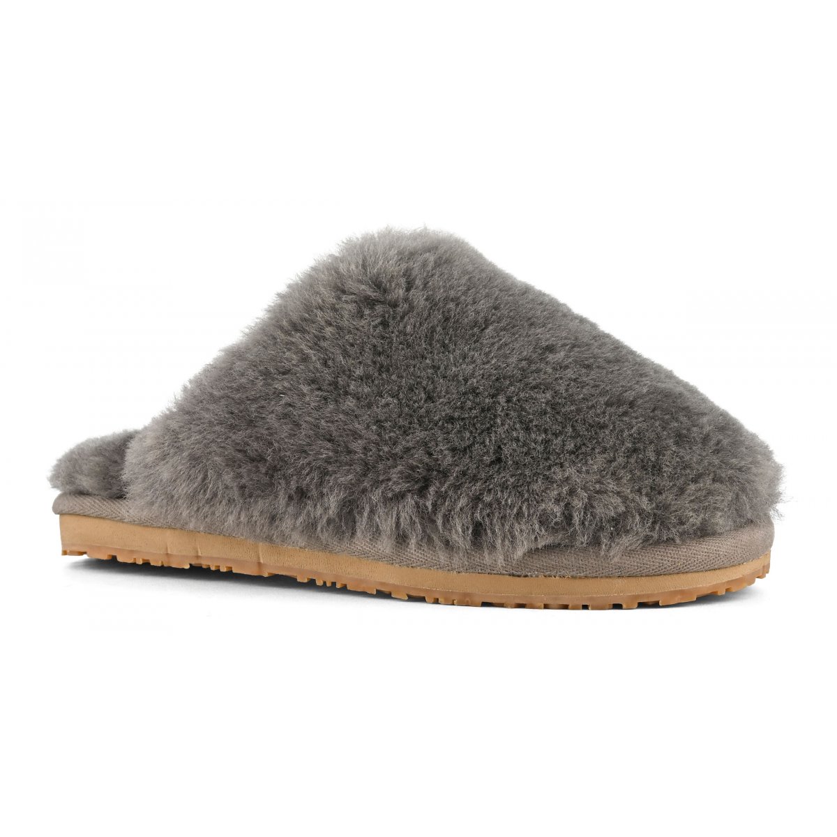 Closed Toe sheepskin fur slipper CHA img 2