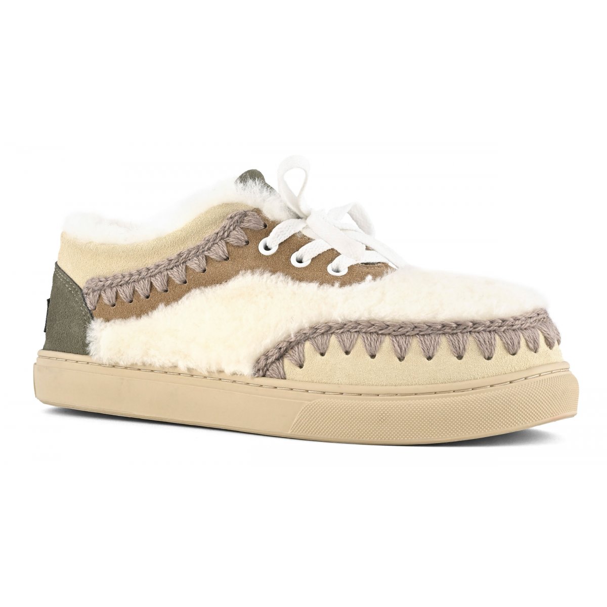 Unisex lace-up sneaker shearling DKST img 2