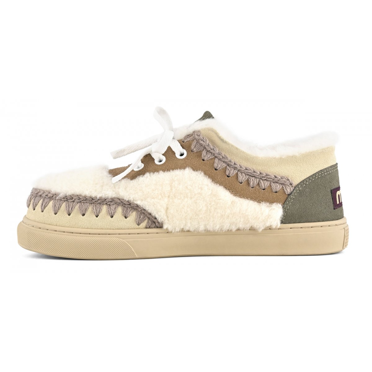 Unisex lace-up sneaker shearling DKST img 5