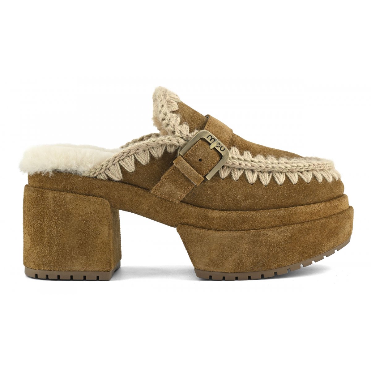 Platform clog buckle strap COG img 1