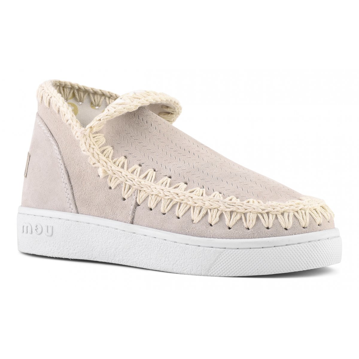 summer eskimo sneaker perforated suede CHLK img 2