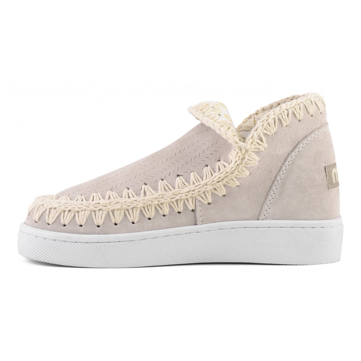 summer eskimo sneaker perforated suede CHLK img 5