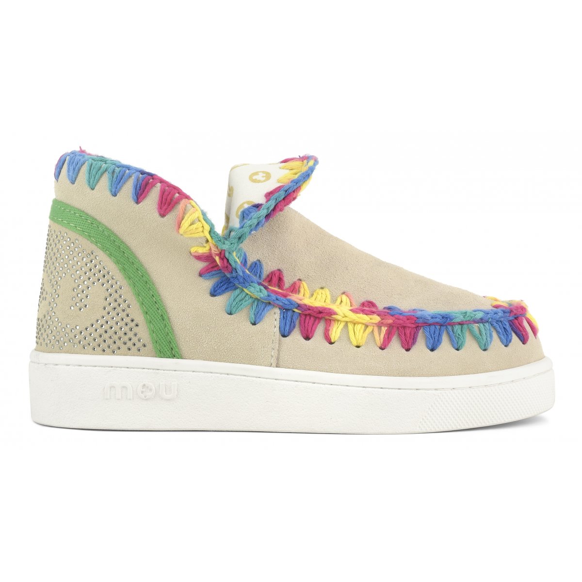 summer eskimo sneaker mix color stitching CHLK img 1