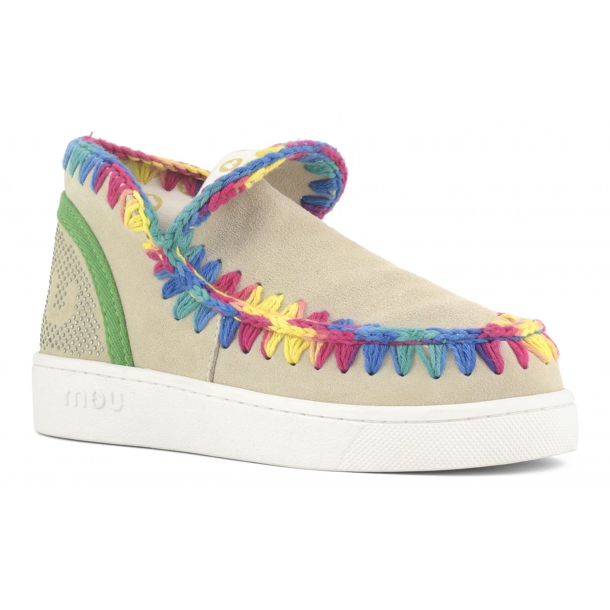 summer eskimo sneaker mix color stitching CHLK img 2