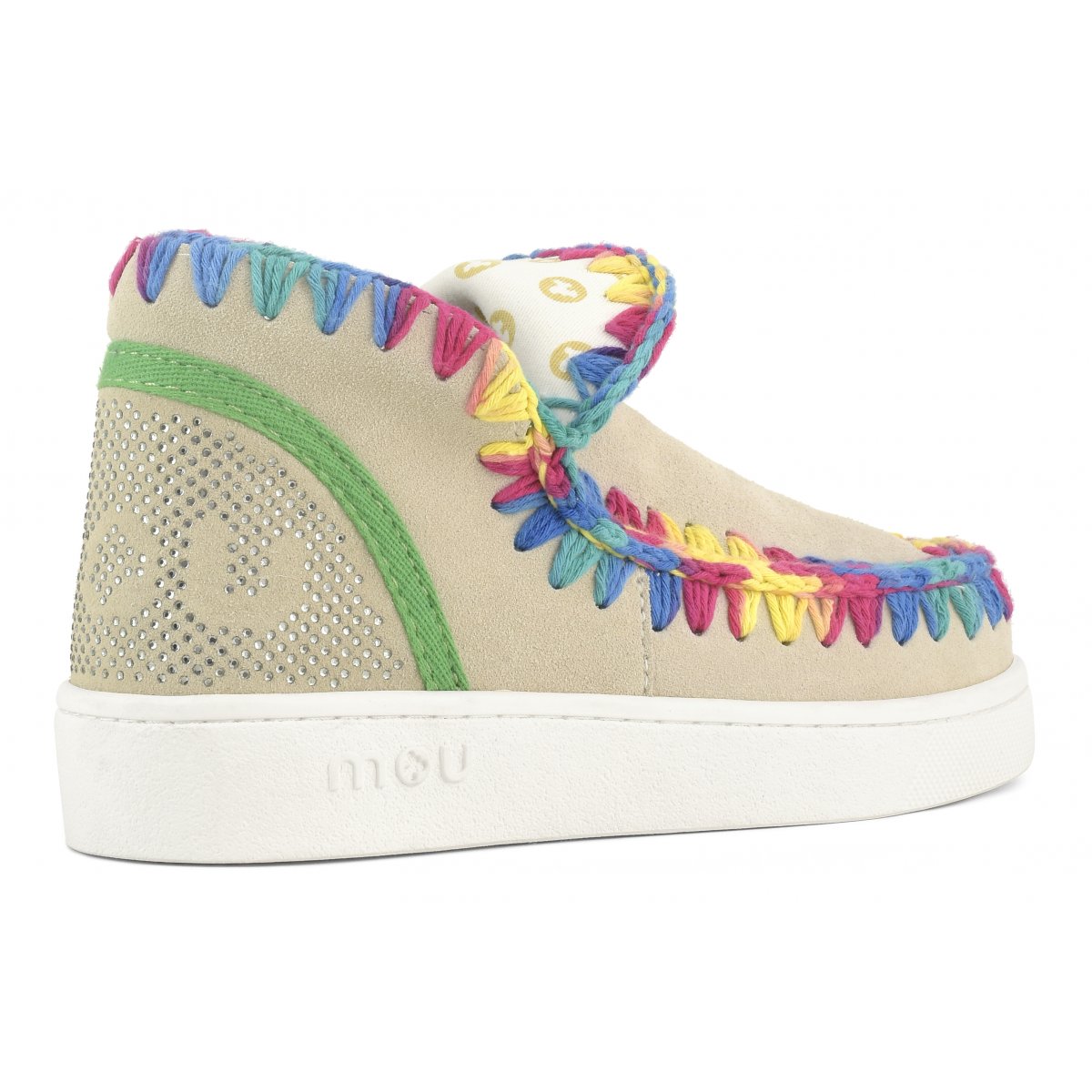summer eskimo sneaker mix color stitching CHLK img 3