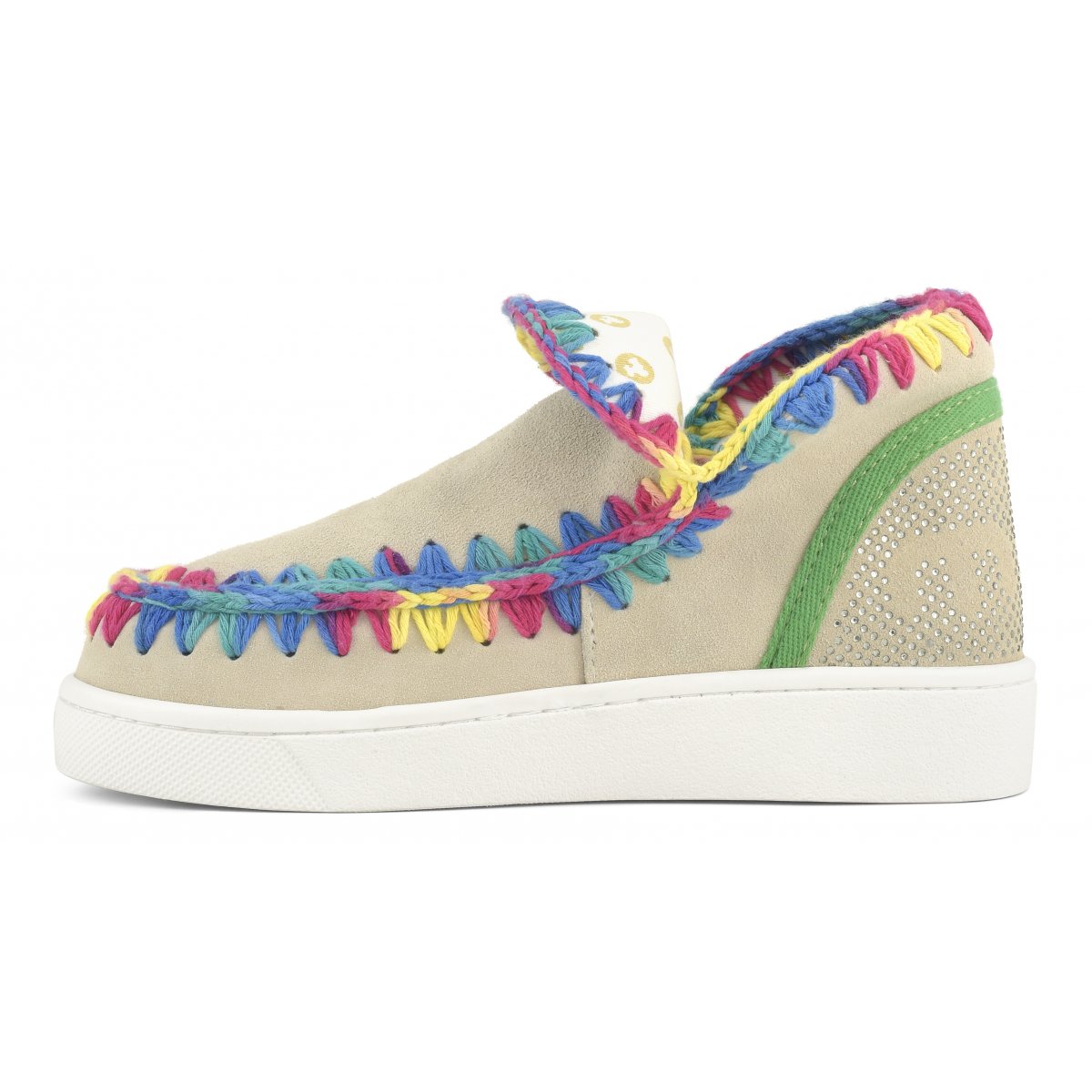 summer eskimo sneaker mix color stitching CHLK img 5