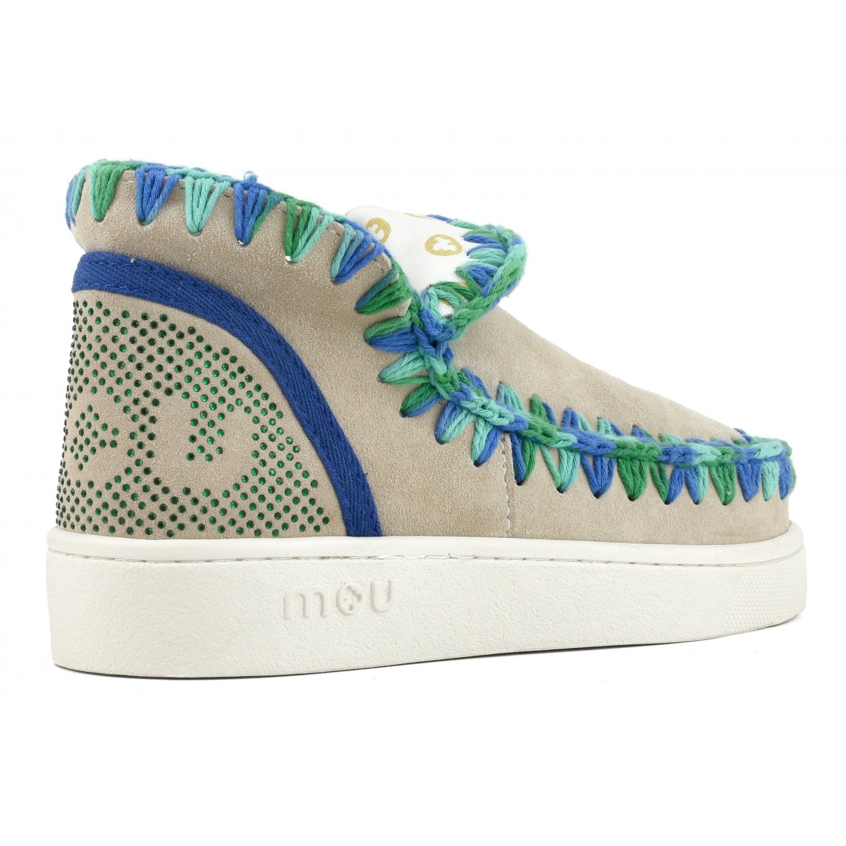 summer eskimo sneaker mix color stitching CHLGR img 3