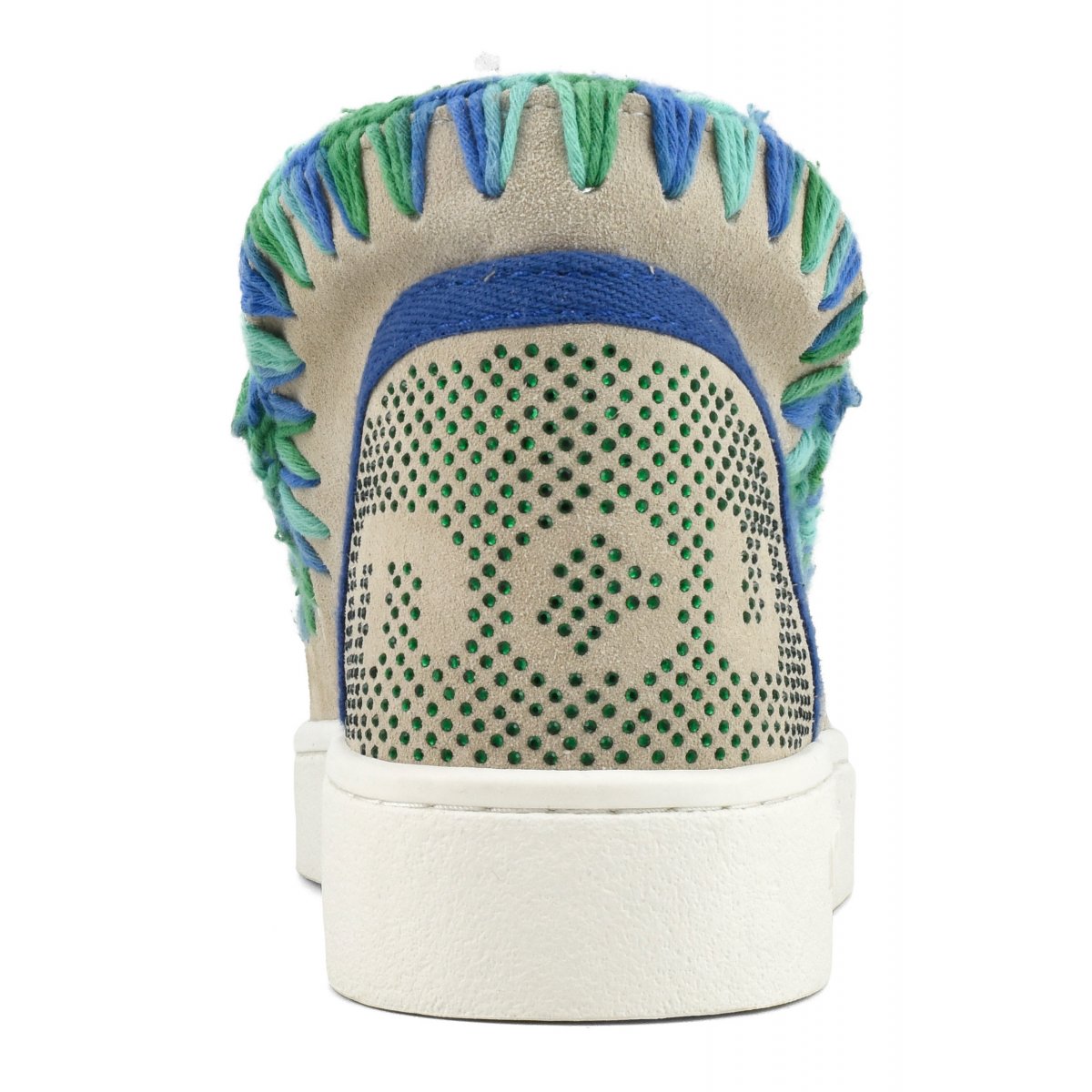 summer eskimo sneaker mix color stitching CHLGR img 4
