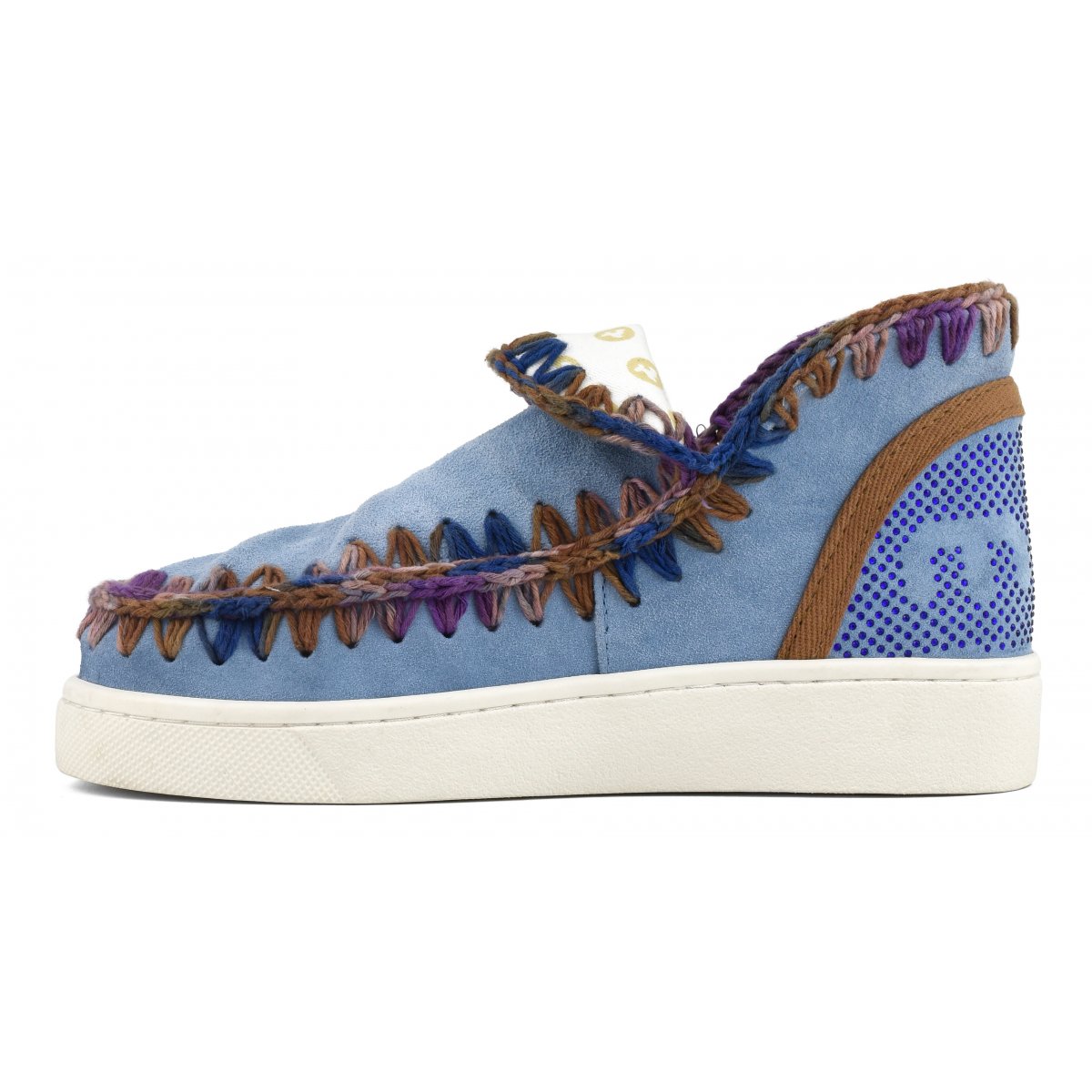 summer eskimo sneaker mix color stitching NIBL img 5