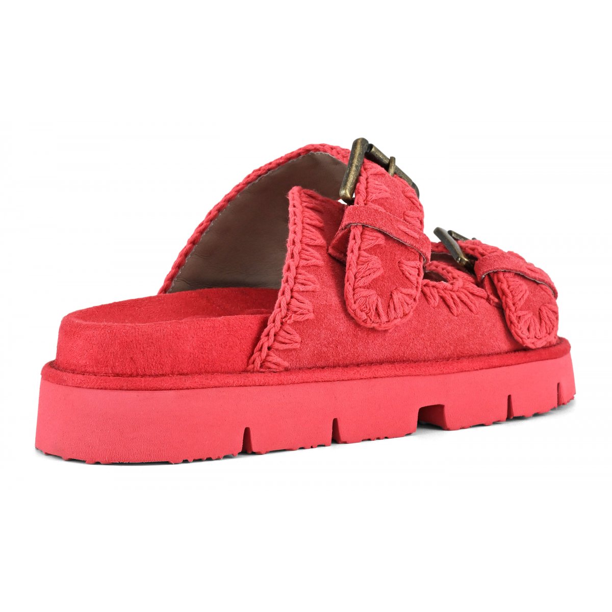 Sandale Une Bride Pepe Jeans Bio Basic - Cuir Noir, Semelle Anatomique Antidérapante 3 Cm, Style Mules