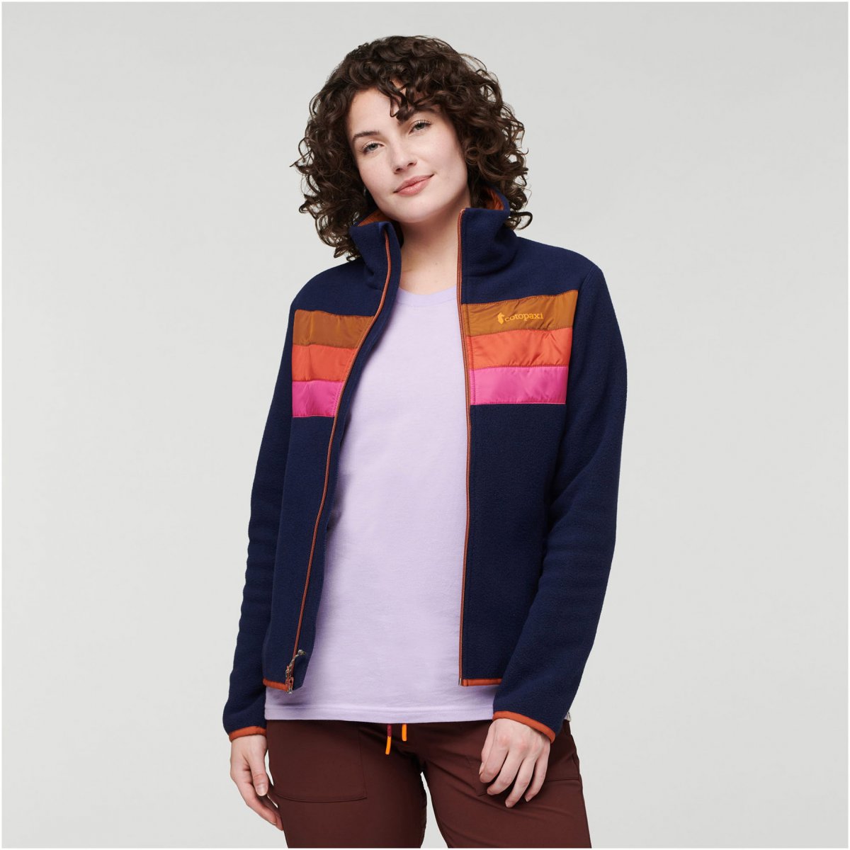 Teca Fleece Full-Zip Jacket Woman